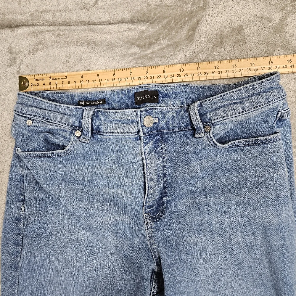 Talbots Slim Ankle Jeans - Size 10 - Excellent Used Condition (EUC)